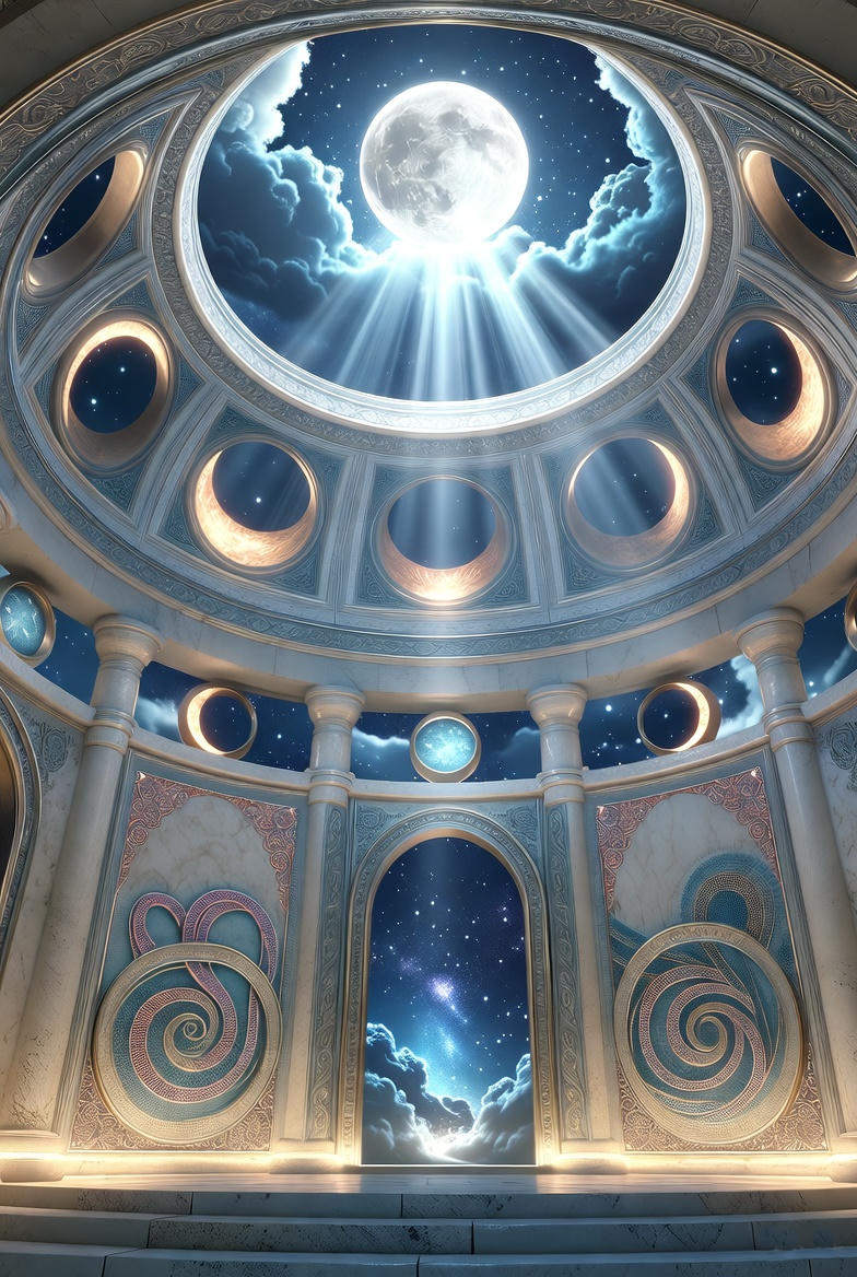 Sky God Relion Love Temple